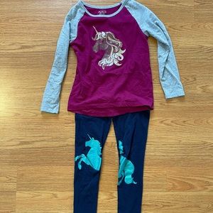 Girls Unicorn Outfit